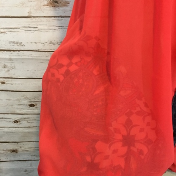 Double Zero Jean & Coral Vest Shirt - Picture 7 of 8